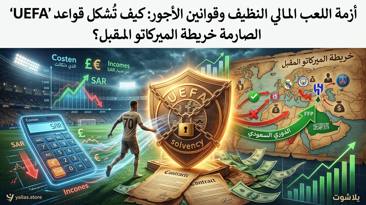 أزمة اللعب المالي النظيف وقوانين الأجور: كيف تُشكل قواعد “UEFA” الصارمة خريطة الميركاتو المقبل؟